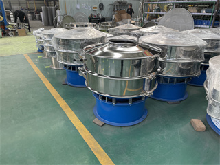 Circular vibrating screen working principle/rotary screening equipment/vibrating screen for flour