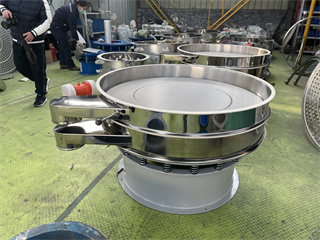 Function of vibrating screen/vibrating sieve for food industry/vibrating screen industry/industrial sifter/sesame vibrating sieve