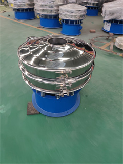 Circular Vibrating Screen Separator/sieves vibrating machine/powder vibration sieve factory/rotary screening machine