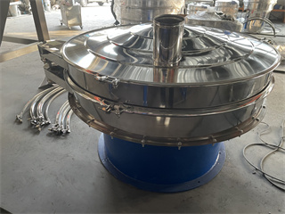 China Xinxiang Stainless Steel Vibratory Sifter/flour Rotary Sifter Screen Machine /electric sieve vibrator/Tea powder Screening Machine