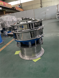 Circular vibrating screen working principle/circular vibration sieving machine/rotary vibrating screen/vibro sieve