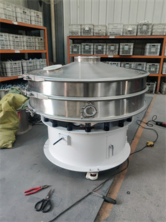 Double layer vibrating sieve Cocoa Bean / Cereal Powder vibrating sieve for food industry/vibrating sieve for powder