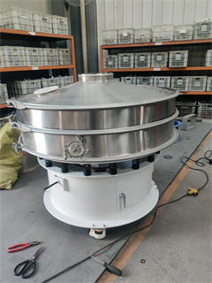 China Single Deck Vibrating Separator For Vegetable Powder/vibrating sieve for grain/vibro separator machine