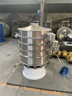 Multi Layer Industrial Round Vibration Sieving Machine For Powder/food grade pollen screen/flour sieve