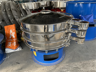 Industry Building Material Metal Powder Rotary Circular Vibrating Screen Sieve/vibrating screeners/vibrating sifter