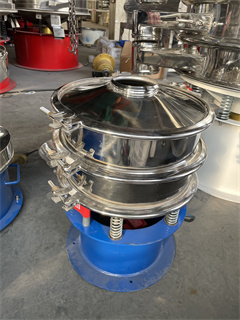 Stainless steel Sugar Powder Round Shaker Sieve Machine /powder sieving machine /round vibro screening machine