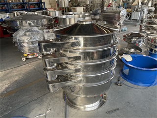 500kg Capacity Rotary Vibration Sieve Separator For Factory Plant /food grade sieve/sesame vibrating sieve