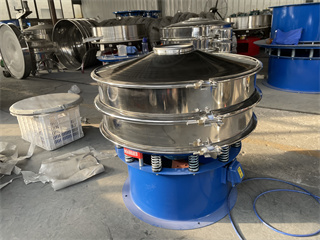 Circular vibrating screen working principle fine powder separator/industrial sifter/separator mesh/sesame vibrating sieve