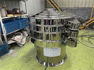 Mini Sugar Particle Powder Sifting Classifier Round Vibrating Sieve Machine/vibrator separator/vibratory screen