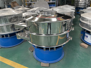 New type double layers rotary vibration sieve /vibration sifting machine/vibratory screening separator