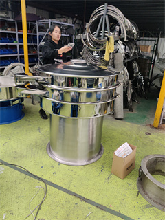 Round Separator Shaker Vibrating Screen Machine For Powder Coating/powder vibrating sieve machine