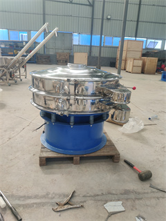 Diameter 1200mm Chemical Powder Vibrating Sifting Machine/sieve feeding machine/sieving machine for oil shale semi-coke