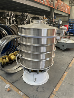 Food Industrial Powder And Granule 304 Stainless Steel Vibrating Sifter /circular vibrating sifter/rotary vibrating screen