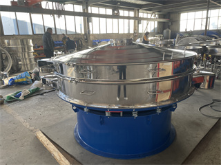 Sweet Rice Flour 3 Deck Vibrating Sifter With Ce/vibration sifting machine/vibrating screen sieve/sifter machine