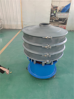 Large Sieve Machine Rotary Vibrating Screen Sieve For Corn Starch/black soldier fly farming circular vibration sieving machine