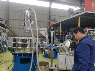 High Efficiency Powder Vibration Separator Sieve Machine Rotary Vibrating Screen /china vibrating screen price/rotex screen