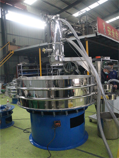 High Efficiency Rotary Vibrating Screen Machine Diameter 800mm 2 Layer Sus304 flour sieving machine/powder vibrating sieve machine