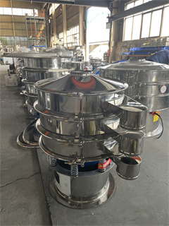 Double Deck Customized Corn Flour Starch Vibrating Sieve/rotary powder sieve/vibrating screen for flour/vibrating sifter