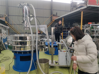 Sieve Machine For Coatings powder vibrating sieve machine/sieving machine powder/rotary vibration sieve/rotary screen