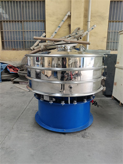 High Capacity Sus304 Single Deck Circular Vibro Screen For Food Powder /rotary screen supplier/round vibration sieve factory/rotary powder sieve