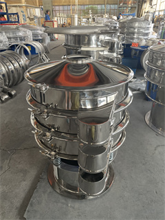 Large Capacity Sus304 Rotary Talcum Powder Vibro Sieve/milk powder vibrator sieve/sesame vibrating sieve