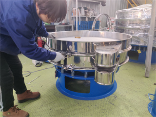 High Efficiency Rotary Vibrating Screen For Flour/vibrating screen used/vibrating screening machine/vibrator separator