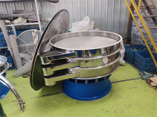 Plastic Pellet Vibrating Screen Sand Powder Sieve industrial round vibrating screen/vibrating screen /rotary round vibro screen