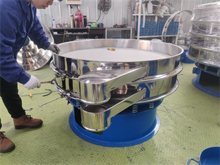 Vibrating Classifier For Modified Starch Sieving/ sieving machine powder/rotary vibration sieve/vibrating screen chemical