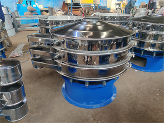 Food Grade Ss 304 Rotary Vibrating Screen For Powder Separator By Size /sieves vibrating machine/wheat mill sieve