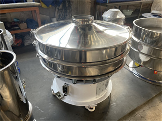 Stainless Steel Sesame Vibrating Sieve Circular Rotary Vibrating Sieve With Bran Removal Function /rotary sieve/rotary screening machine/screen vibrating machine