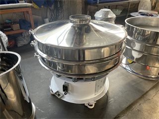 Food Grade 2-500 Mesh Rotary Vibrating Screen/sieve shaker price/sieve shaker price/electric sieve vibrator