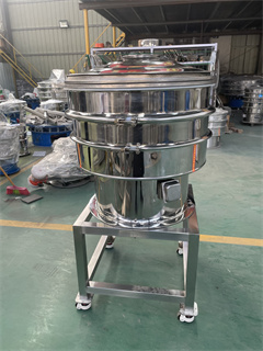 High Frequency Vibrating Sieve Shaker Machine For Dehydrated Vegetable Powder /vibro saparater/sifter machine/round vibrating screen