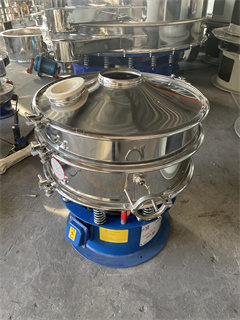 Customized Feeding Hopper Round Vibrating Siever Machine /wheat mill sieve/vibro screen separator/vibro screen separator