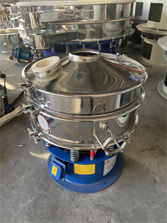 Customize 600mm Diameter Stainless Steel Rotary Vibratory Screen For Garlic Powder/food grade stainless steel screen/vibro separator/grading sieve