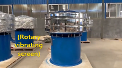 Vibrating screen fine screen manufacturer/Rotary vibro sieve/Sieving machine