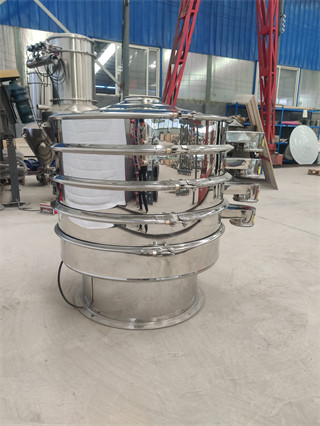 Powder Particle sieving round vibro screen/ Industrial 600mm Vibrating Screen Classifier For Aluminum Powder