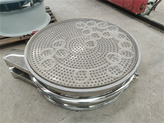 Factory Price Rotary Vibrating Screen /grain Vibration Screening For 10/40/80/100 Mesh Size