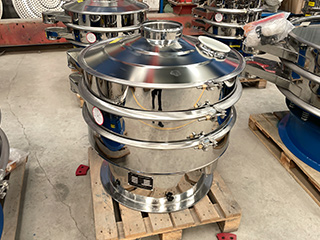 Diameter 600mm Rotating Vibration Screen For Milk Powder/600mm Vegetable Powder Vibrating Screen