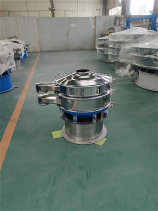 Contact Part Stainless Steel Vibro Screen For Albumen Powder Sieving