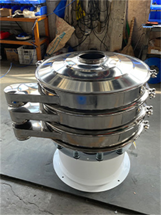 316 Stainless steel vibrating screen for stevioside granules/Ultrasonic Round Vibrating Screen Equipment