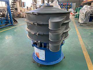 Double layers PVC particles vibration screener for removing impurities/Vibrating Sifter Machine/Vibrator Separator