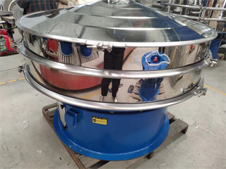 Industrial Stainless Steel Vibrating Sifter Chemical Sieve Screen