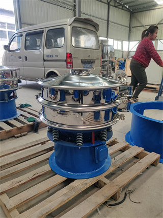 Chrome Powder Round Vibrating Screen Sieve