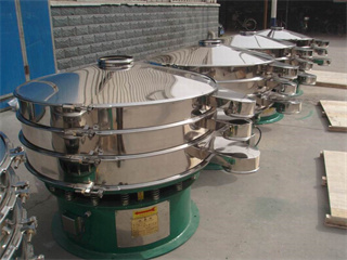 Manufacturer 800mm Diameter Food Processing Ultrasonic Vibrating Sieve Classifier For Sugar Powder