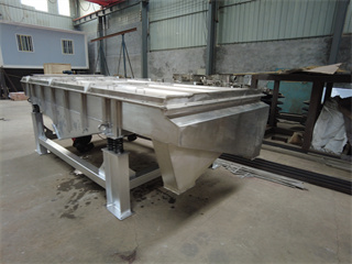 Linear Vibrating Sieve For Sugar Powder