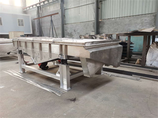 Linear Vibrating Screener Sieve For Fine Sand