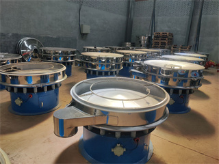 Ultrasonic Rotary Vibrating Filter For Powder