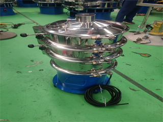 2 Deck Layer Rotary Vibrating Sieving Machine