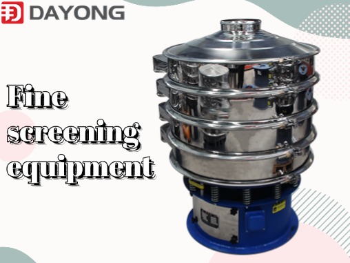 A vibrating screen for filtering soy sauce