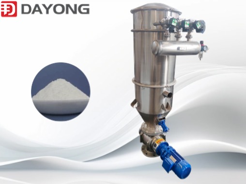 Vacuum feeder for stearic acid granules